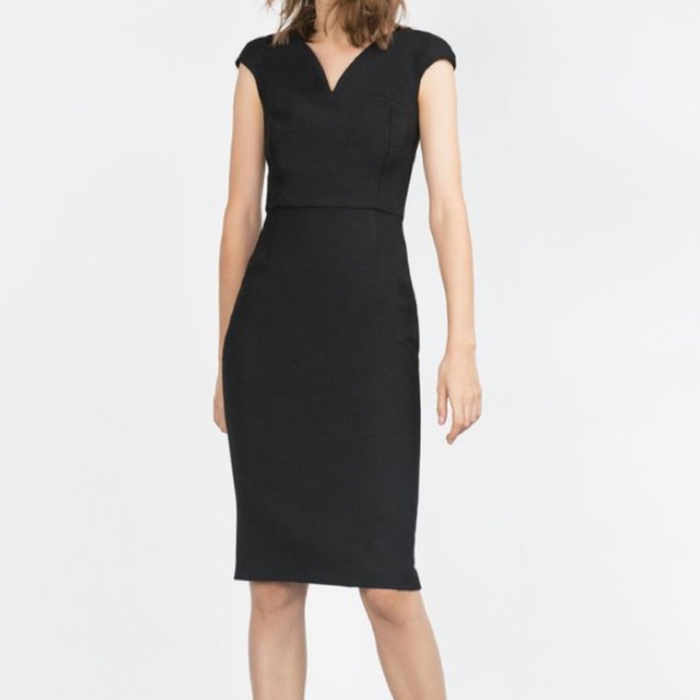Zara black dress NWOT